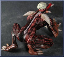 Leon Kennedy / Licker from Video Game Super Stars Presents - Resident Evil 2 manufactured by Toy Biz [Loose]