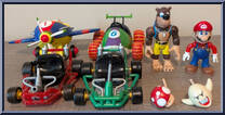 Mario (Mario Kart 64)  / Banjo (Diddy Kong Racing) Action Figure