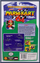 Mario (with Ghost Missile) from Video Game Super Stars Presents - Mario Kart 64 manufactured by Toy Biz [Back]