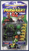 Yoshi from Video Game Super Stars Presents - Mario Kart 64 manufactured by Toy Biz [Front]