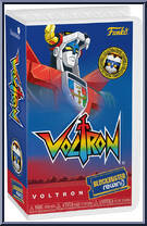 Voltron (Sword) (Chase) from Voltron - Pop! VHS Covers manufactured by Funko [Front]