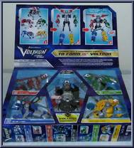 Combinable Box Set from Voltron Legendary Defender - Combinable manufactured by Playmates [Front]