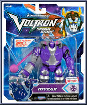 Myzax from Voltron Legendary Defender - Basic Series manufactured by Playmates [Front]