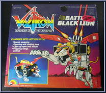 Battling Black Lion from Voltron - Basic Series manufactured by LJN [Front]