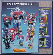 Voltron I (Warrior) from Voltron - Miniature Robots manufactured by Matchbox [Back]