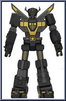 Voltron (Black & Gold) from Voltron - Ultimate manufactured by Super7 [Loose]