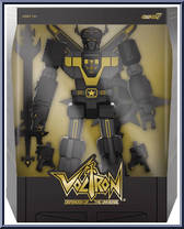 Voltron (Black & Gold) from Voltron - Ultimate manufactured by Super7 [Front]