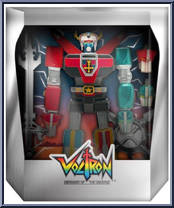 Voltron (Metallic) from Voltron - Ultimate manufactured by Super7 [Front]