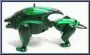 Green Lion from Voltron - Third Dimension - Stealth Lions manufactured by Trendmasters [Loose]