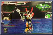 Lion Force Voltron from Voltron - Third Dimension - Boxed Sets manufactured by Trendmasters [Back]