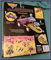 Rattler from Vor-Tech - Basic Series manufactured by Kenner [Back]