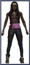 Michonne from Walking Dead - 2024 - 5" Scale manufactured by McFarlane [Loose]