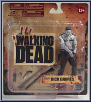 Deputy Rick Grimes (B&W / Bloody) from Walking Dead - TV Series  1 manufactured by McFarlane [Front]