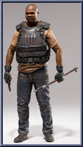 T-Dog from Walking Dead - TV Series  9 manufactured by McFarlane [Loose]