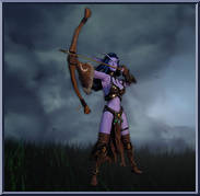 Shandris Feathermoon from Warcraft - Series 1 manufactured by Toycom [Blizzard]