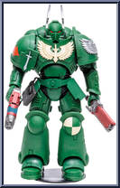 Dark Angels Assault Intercessor Sergeant from Warhammer 40,000 - Basic Series manufactured by McFarlane [Loose]