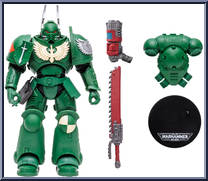 Dark Angels Assault Intercessor Sergeant from Warhammer 40,000 - Basic Series manufactured by McFarlane [Loose]