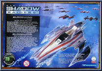Bladewing from War Planets - Shadow Raiders - Vehicles manufactured by Trendmasters [Back]
