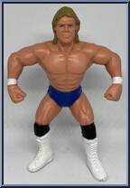Lex Luger "The Total Package" (Blue Trunks) from WCW - Series 1 - Released in US manufactured by Galoob [Loose]