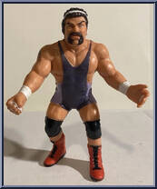 Rick Steiner "Dogface Gremlin" (Purple Singlet) from WCW - Series 1 - Released in US manufactured by Galoob [Loose]