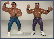 Ron Simmons & Butch Reed from WCW - Tag Teams - Released in US manufactured by Galoob [Loose]