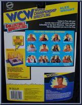 Alex Wright from WCW - Series 3 manufactured by Original San Francisco Toymakers [Back]