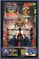 Booker T from WCW - Ring Fighters - Corner manufactured by Toy Biz [Front]