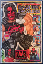 Sting (Red and Black) from WCW - Bashin' Brawlers manufactured by Toy Biz [Front]