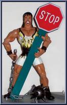 Wrath from WCW - Bruisers manufactured by Toy Biz [Loose]