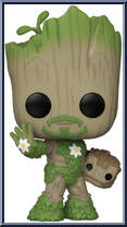 Groot as Iron Man Action Figure