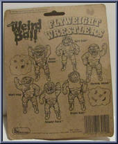 Flyweight Wrestlers from Weird Ball - Basic Series manufactured by Mel Appel [Back]