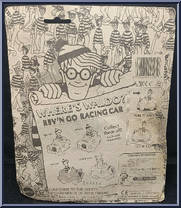 Norseman from Where's Waldo - Rev'N Go Racing Cars manufactured by Mattel [Back]