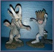 Max and Goat Boy from Where the Wild Things Are - Basic Series manufactured by McFarlane [Loose]