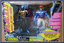 Spartan vs. Helspont from Wildcats - Basic Series manufactured by Playmates [Front]