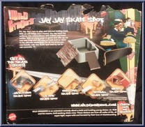 Jay Jay Skate Spot from Wild Grinders - Skate Spots manufactured by Mattel [Back]