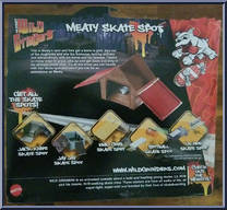 Meaty Skate Spot from Wild Grinders - Skate Spots manufactured by Mattel [Back]