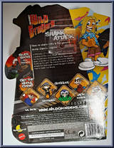 Shark Attack and Board from Wild Grinders - Basic Series manufactured by Mattel [Back]