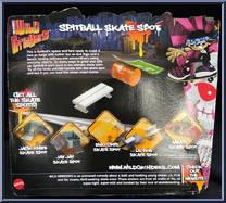 Spitball Skate Spot from Wild Grinders - Skate Spots manufactured by Mattel [Back]