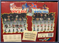 Fort Comanche from Wild West - Box Sets manufactured by Britains [Back]