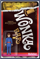 Violet Beauregarde from Willy Wonka & the Chocolate Factory - ReAction Figures manufactured by Super7 [Front]