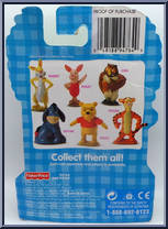 Winnie the Pooh from Winnie the Pooh - Green Cards manufactured by Fisher-Price [Back]