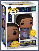 Asha with Star from Wish - Pop! Vinyl Figures manufactured by Funko [Front]