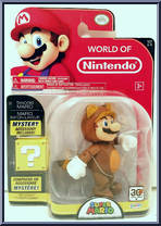 Tanooki Mario (Super Mario) from World of Nintendo - Series 1-4 manufactured by Jakks Pacific [Front]