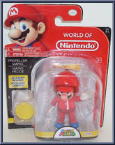 Propeller Mario from World of Nintendo - Series 3-1 manufactured by Jakks Pacific [Front]