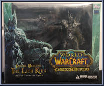 Arthas Menethil (The Lich King) from World of Warcraft (DC Unlimited) - Deluxe Figures manufactured by DC Direct [Front]