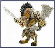 Gangris Riverpaw (Gnoll Warlord) from World of Warcraft (DC Unlimited) - Premium Series 1 manufactured by DC Direct [Loose]