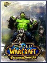 Rehgar Earthfury (Orc Shaman) from World of Warcraft (DC Unlimited) - Series 1 manufactured by DC Direct [Front]