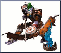 Taz' Dingo (Troll Hunter) from World of Warcraft (DC Unlimited) - Premium Series 3 manufactured by DC Direct [Loose]