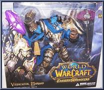 Vindicator Maraad (Draenei Paladin) from World of Warcraft (DC Unlimited) - Deluxe Figures manufactured by DC Direct [Front]