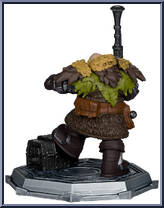 Dwarf Hunter Beast Master & Dwarf Hunter Marksman from World of Warcraft - Posed Figures manufactured by McFarlane [Loose]